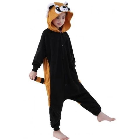 Pyjama Kigurumi Enfant Panda Roux