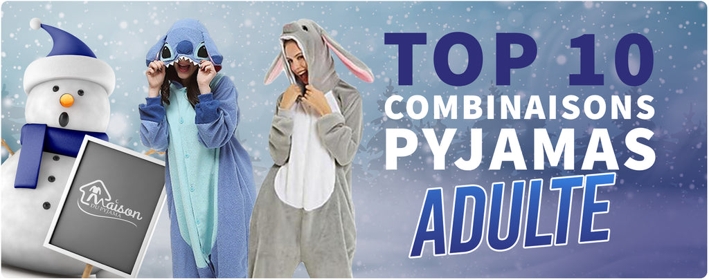 TOP 10 Combinaisons Pyjamas Adulte