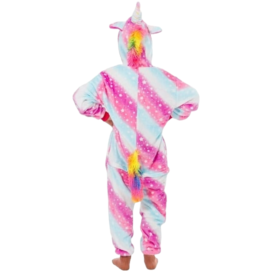 combinaison licorne multicolore enfant 2