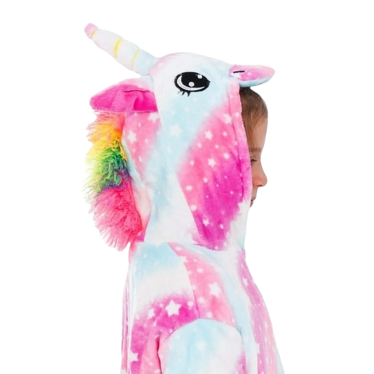 combinaison licorne multicolore enfant 4