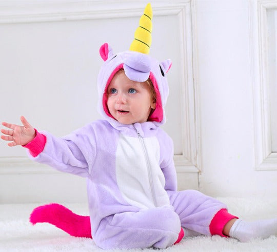 Pyjama <br> Licorne Violette Bébé