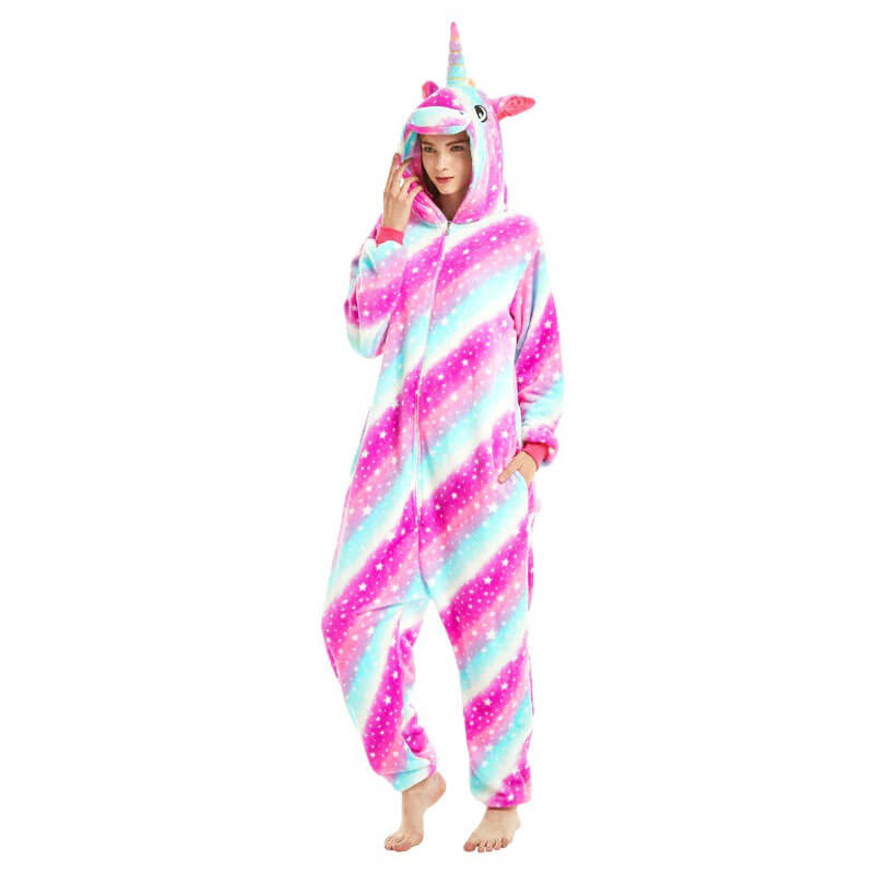 pyjama licorne arc-en-ciel 1