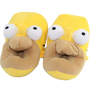 Chaussons Homer Simpson