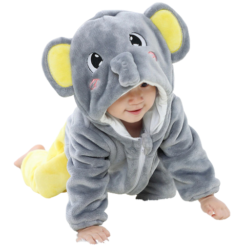Combinaison pyjama Éléphant Bébé