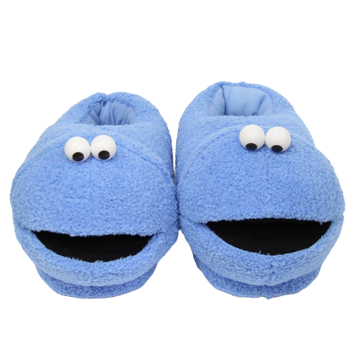 Chaussons Cookie Monster