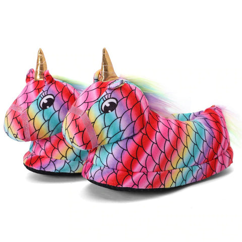 Chaussons Licorne Ecaille