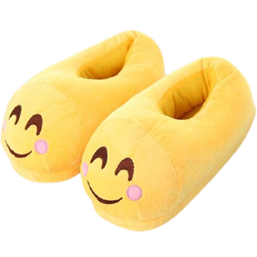 Pantoufles emoji smiley - SHOPIBEST