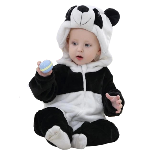combinaison panda bébé
