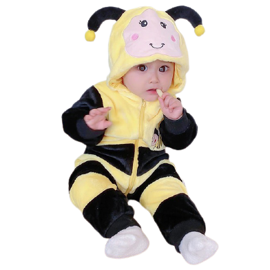 combinaison pyjama abeille bébé