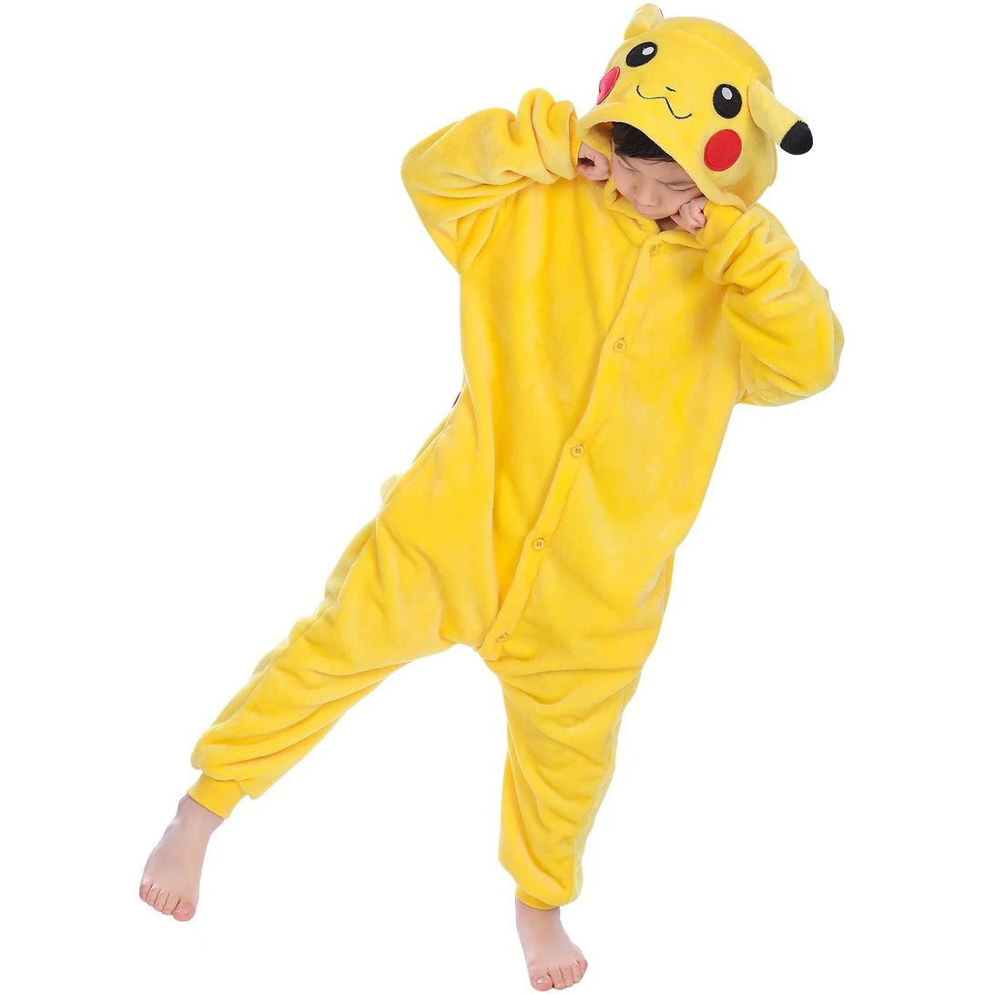 combinaison pyjama pikachu enfant