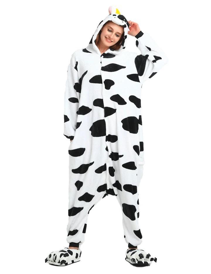 combinaison pyjama vache