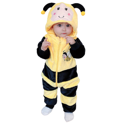 grenouillère abeille bébé