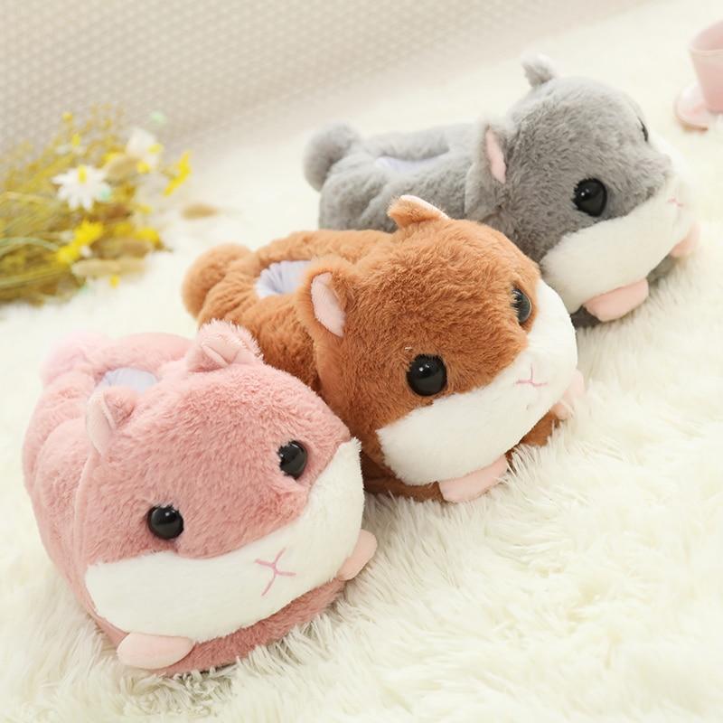 Chaussons Souris Rose