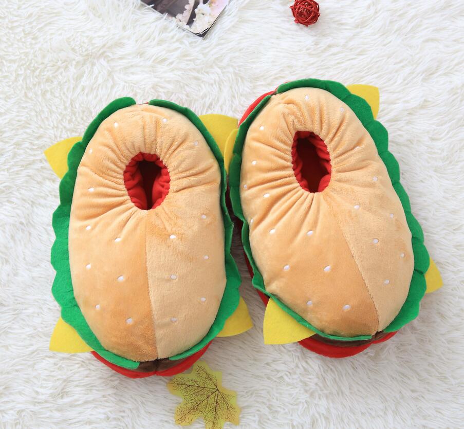 pantoufles hamburger