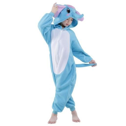pyjama éléphant bleu enfant
