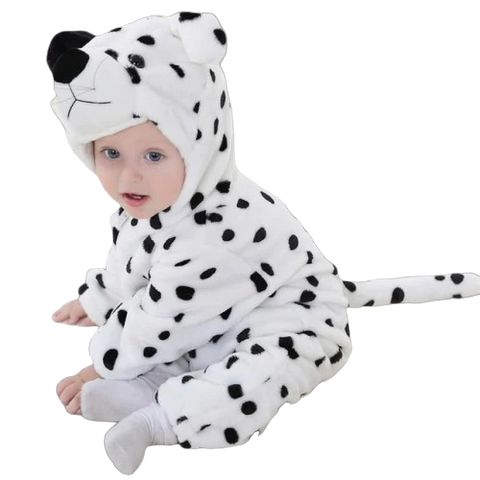 pyjama léopard des neiges bébé
