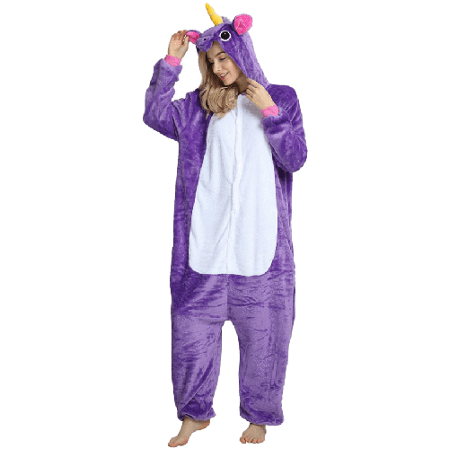 pyjama licorne violette