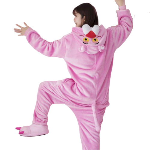 pyjama panthère rose adulte