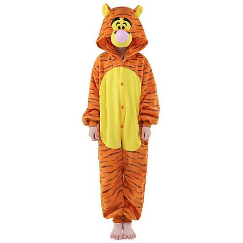 Combinaison Pyjama polaire pour enfants - Lion, 5-10 ans, Orange– Big  Bertha Original FR