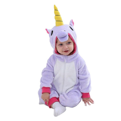 pyjama licorne violette bébé